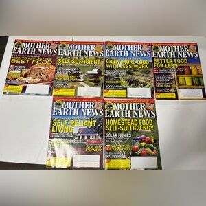 Mother Earth News Magazine Bundle Issues 249-254 (12/2011-11/2012)
